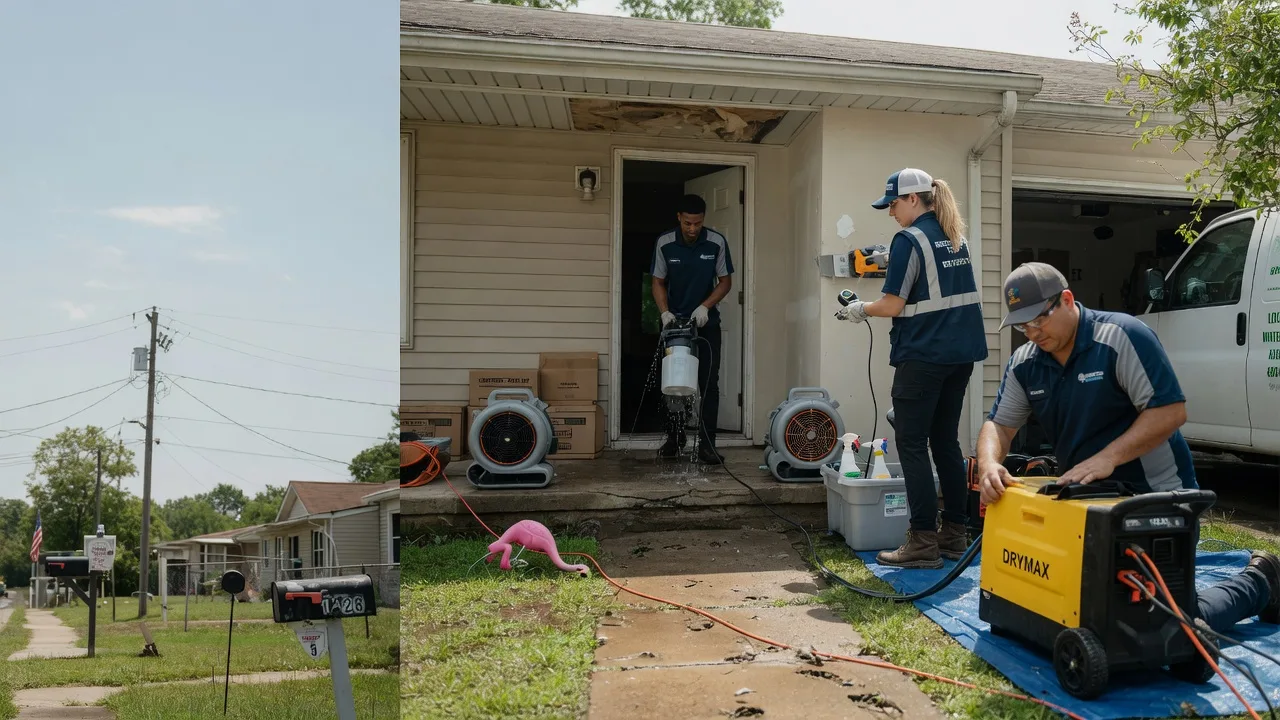 Storm Damage Water Removal in Deer Creek, OK near me
